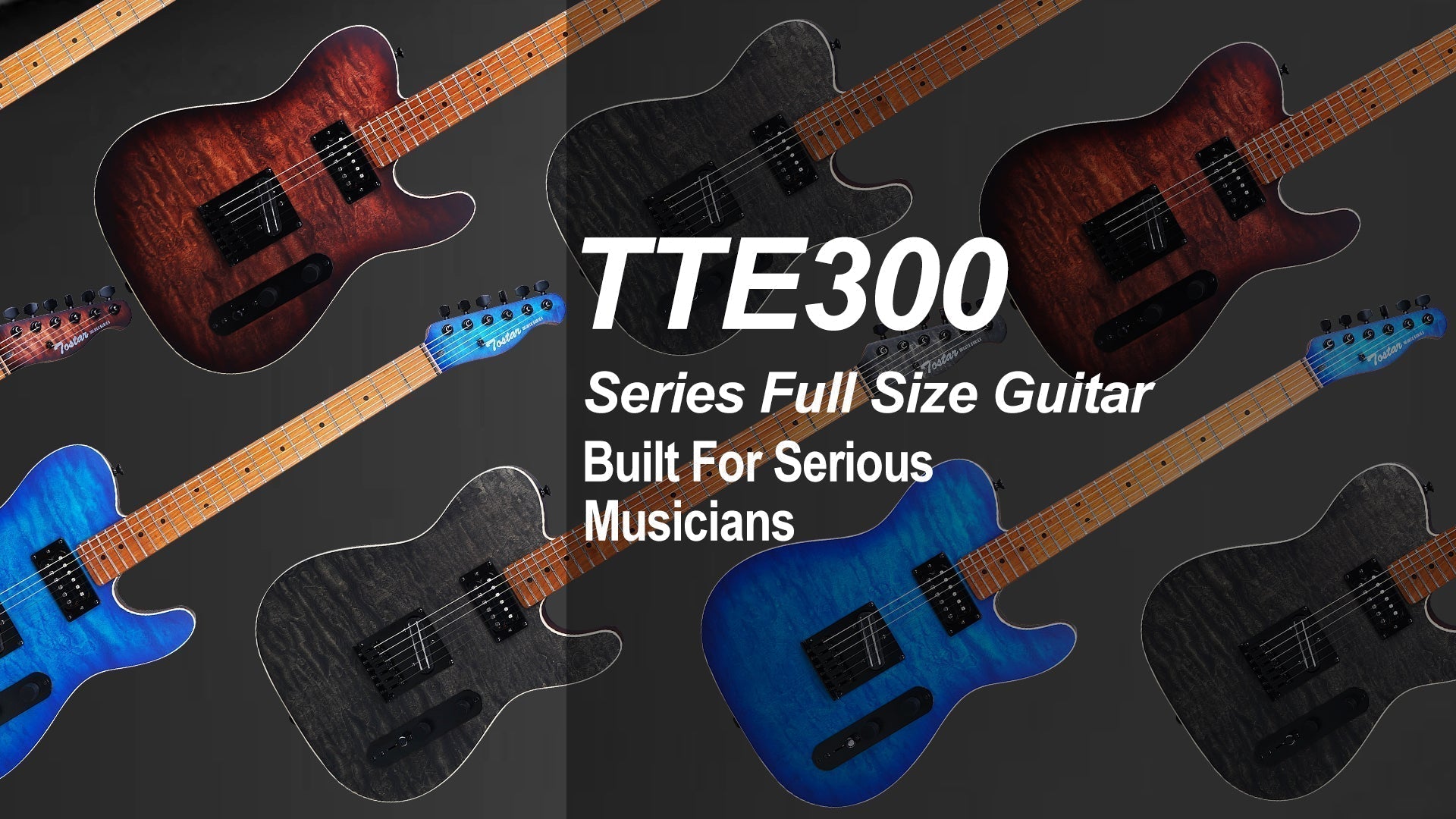 TTE-300: Tostar’s Electric Guitar for Intermediate and Pro Players
