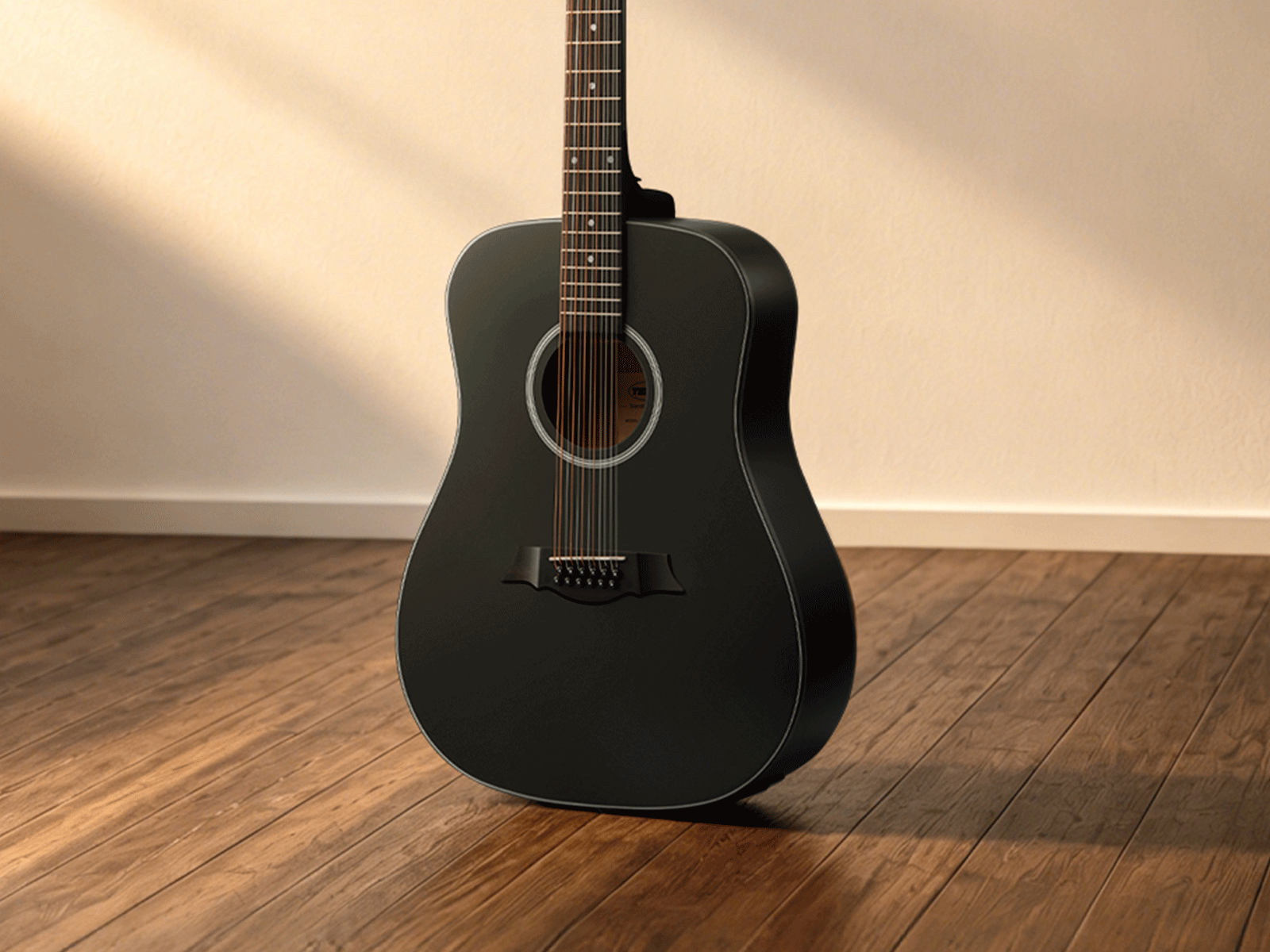 TOSTAR 42-Inch 12-String Acoustic-Electric Guitar Kit – Dreadnought Body, Spruce Top, Built-in 4-Band EQ