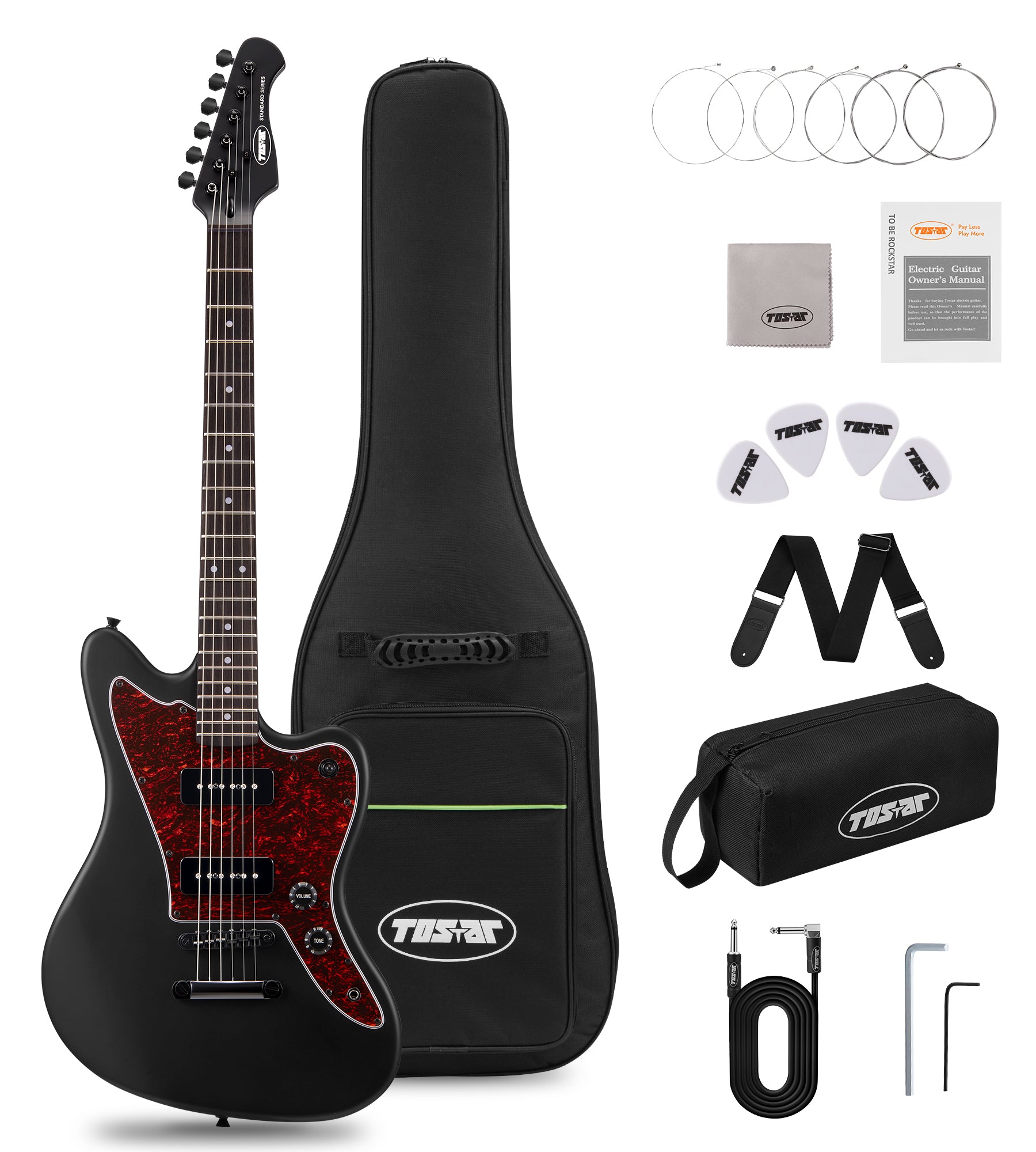 Tostar TJM-160 JM Electric Guitar Set