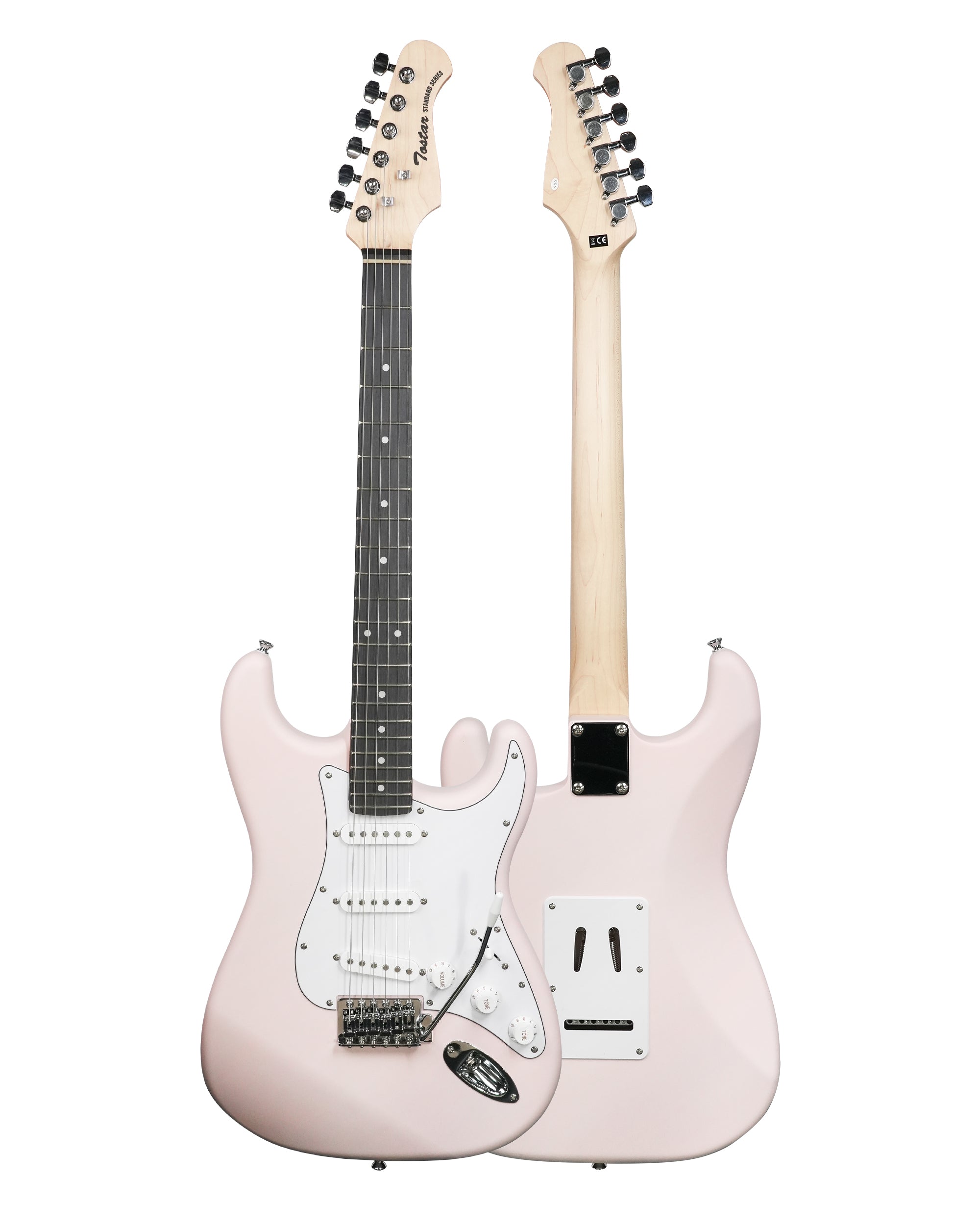 Tostar TST-110 39-inch Electric Guitar, S-S-S Pick Up