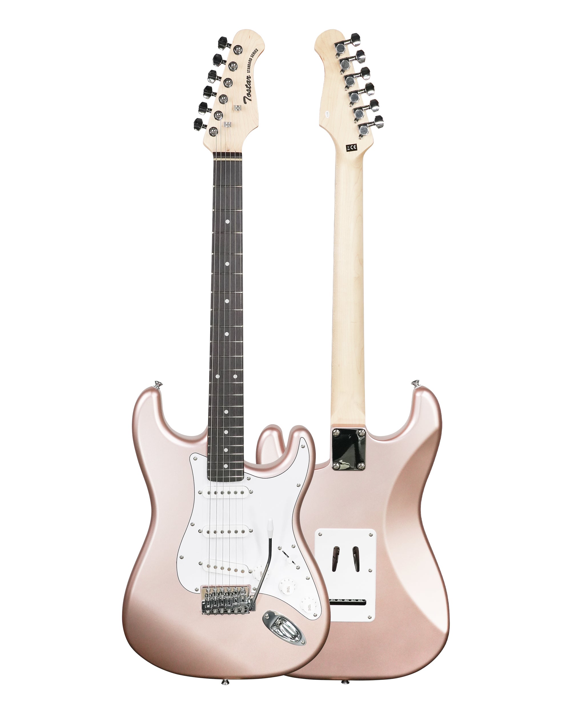 Tostar TST-110 39-inch Electric Guitar, S-S-S Pick Up