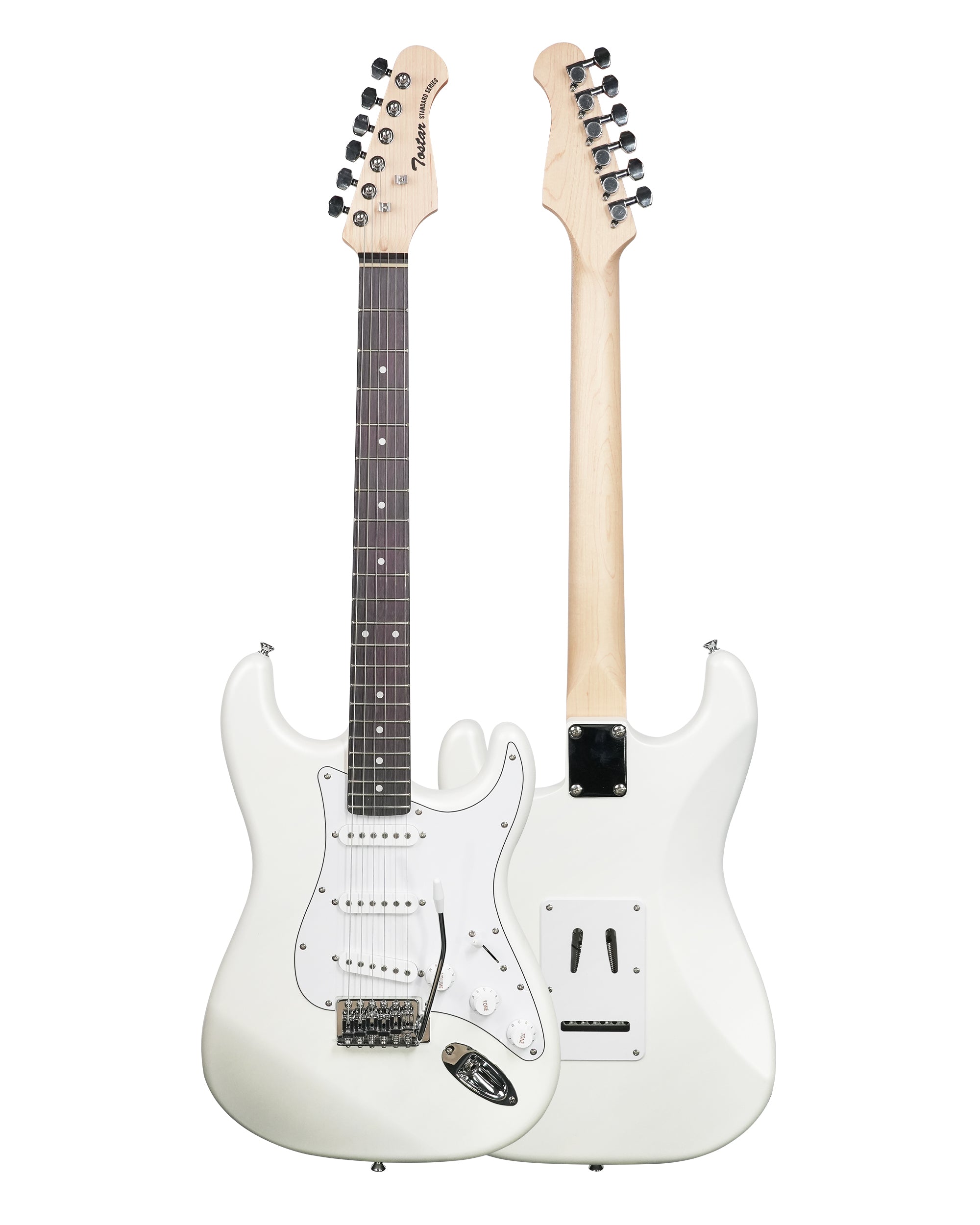 Tostar TST-110 39-inch Electric Guitar, S-S-S Pick Up