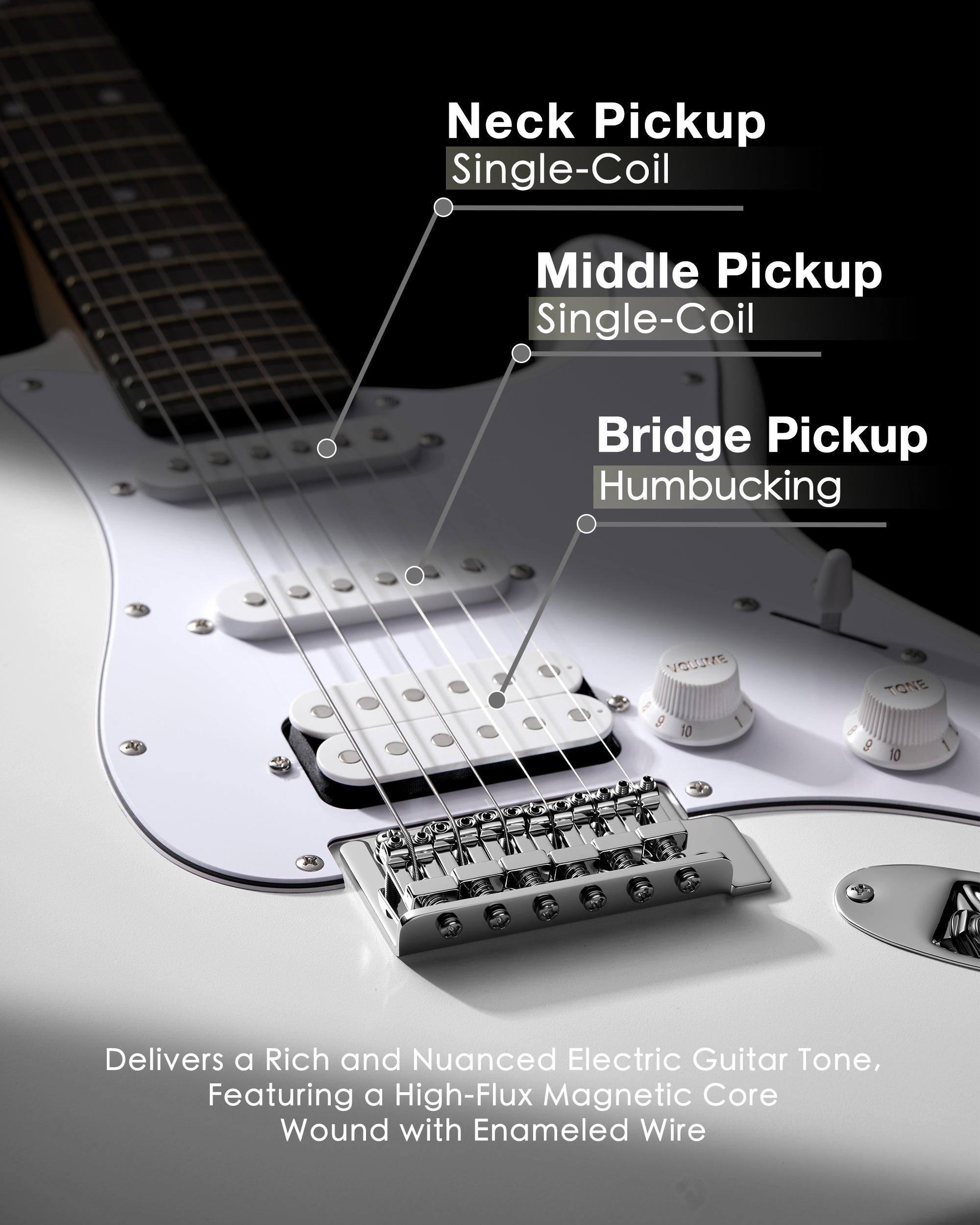 Tostar TST-112 ST Electric Guitar Set