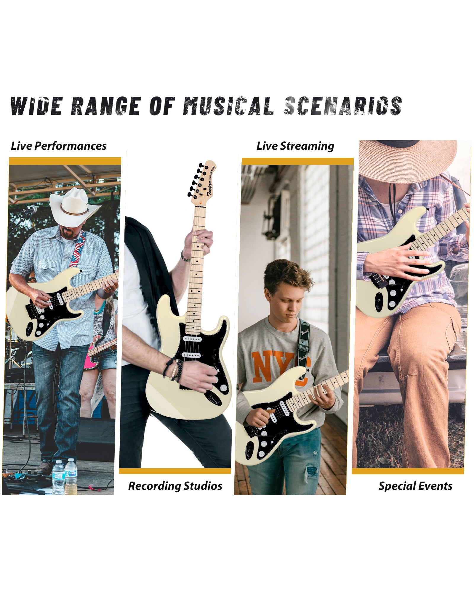 Tostar TST-320 ST Electric Guitar Set