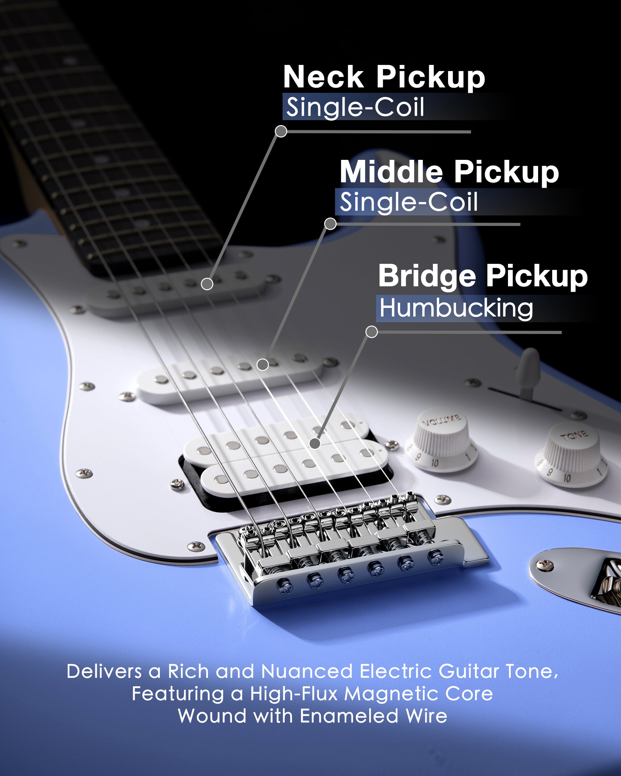 Tostar TST-112 ST Electric Guitar Set