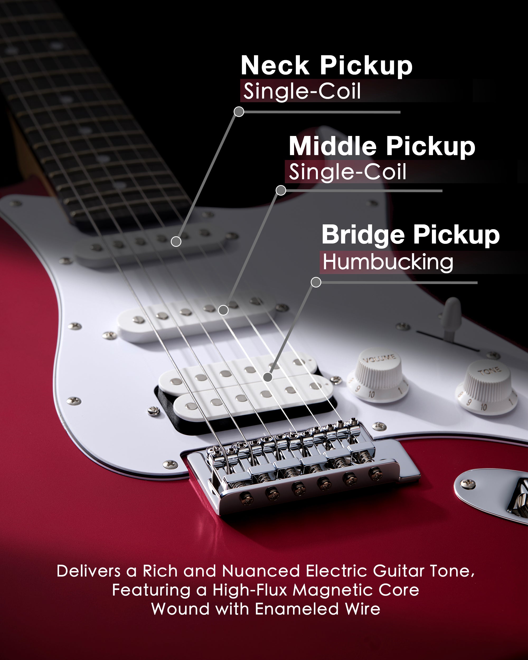 Tostar TST-112 ST Electric Guitar Set