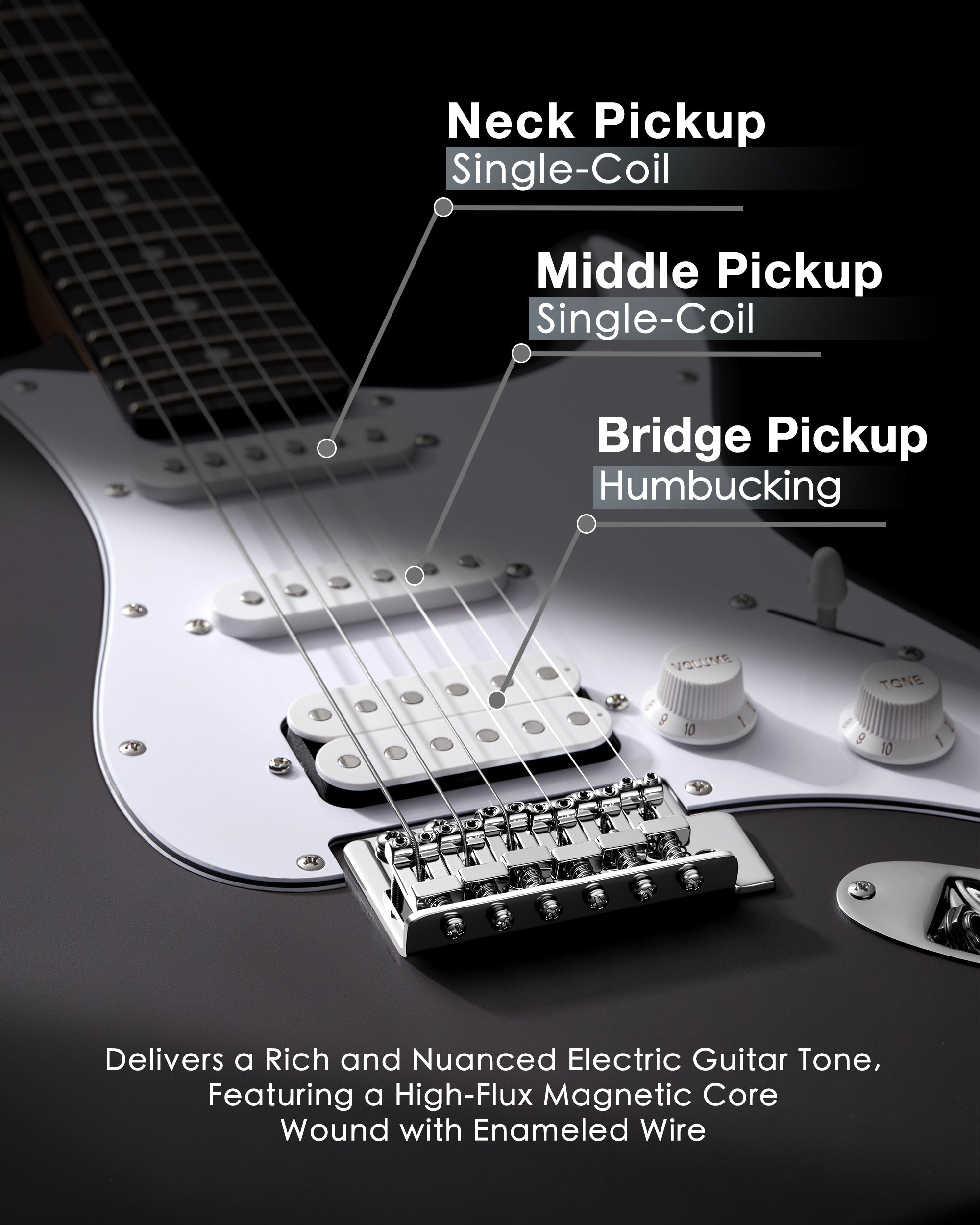 Tostar TST-112 ST Electric Guitar Set