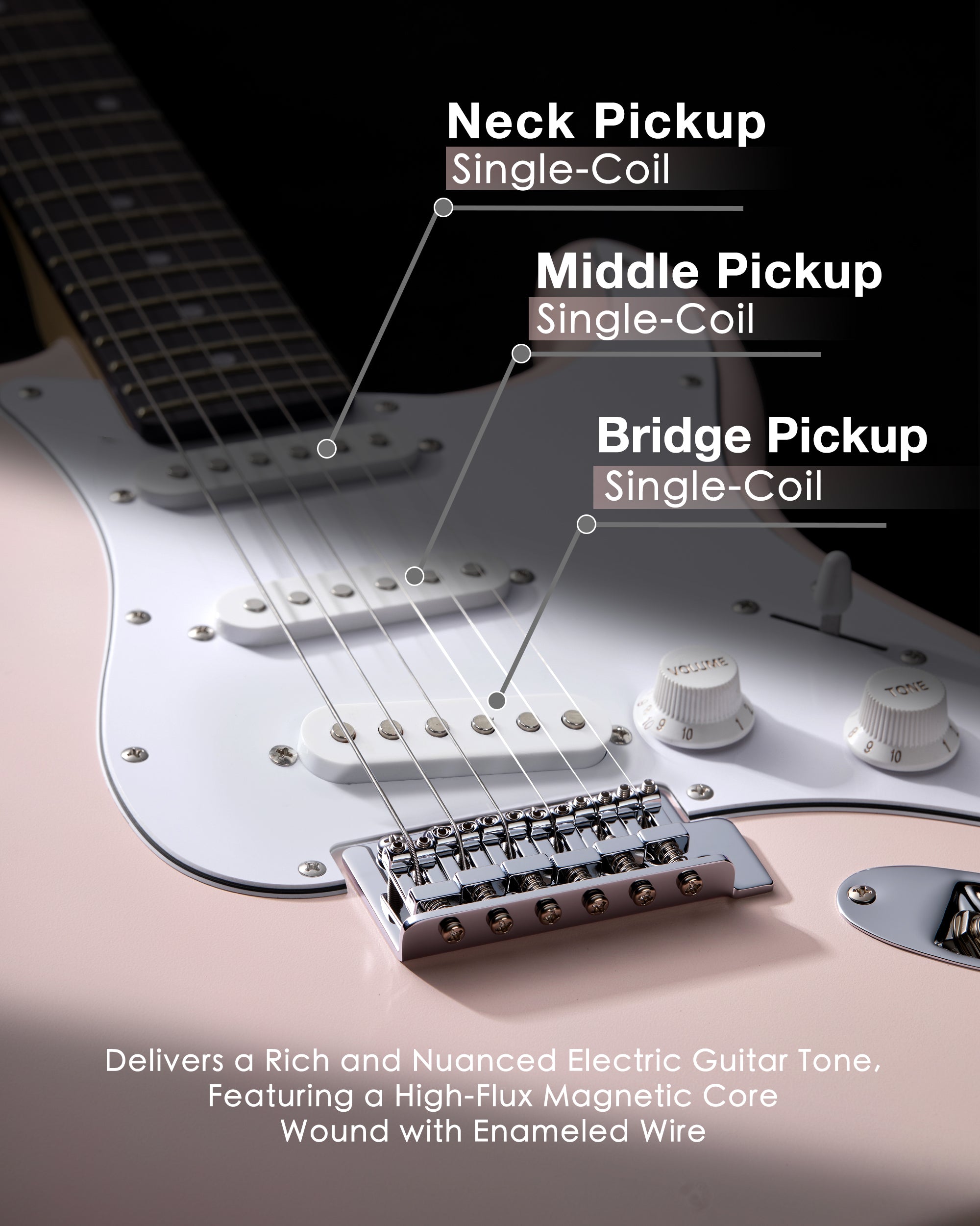 Tostar TST-110 ST Electric Guitar Set