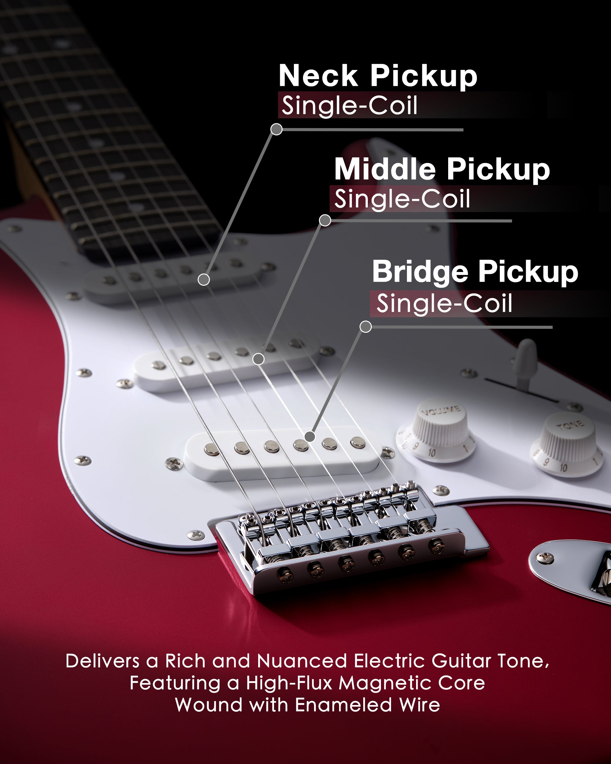Tostar TST-110 ST Electric Guitar Set