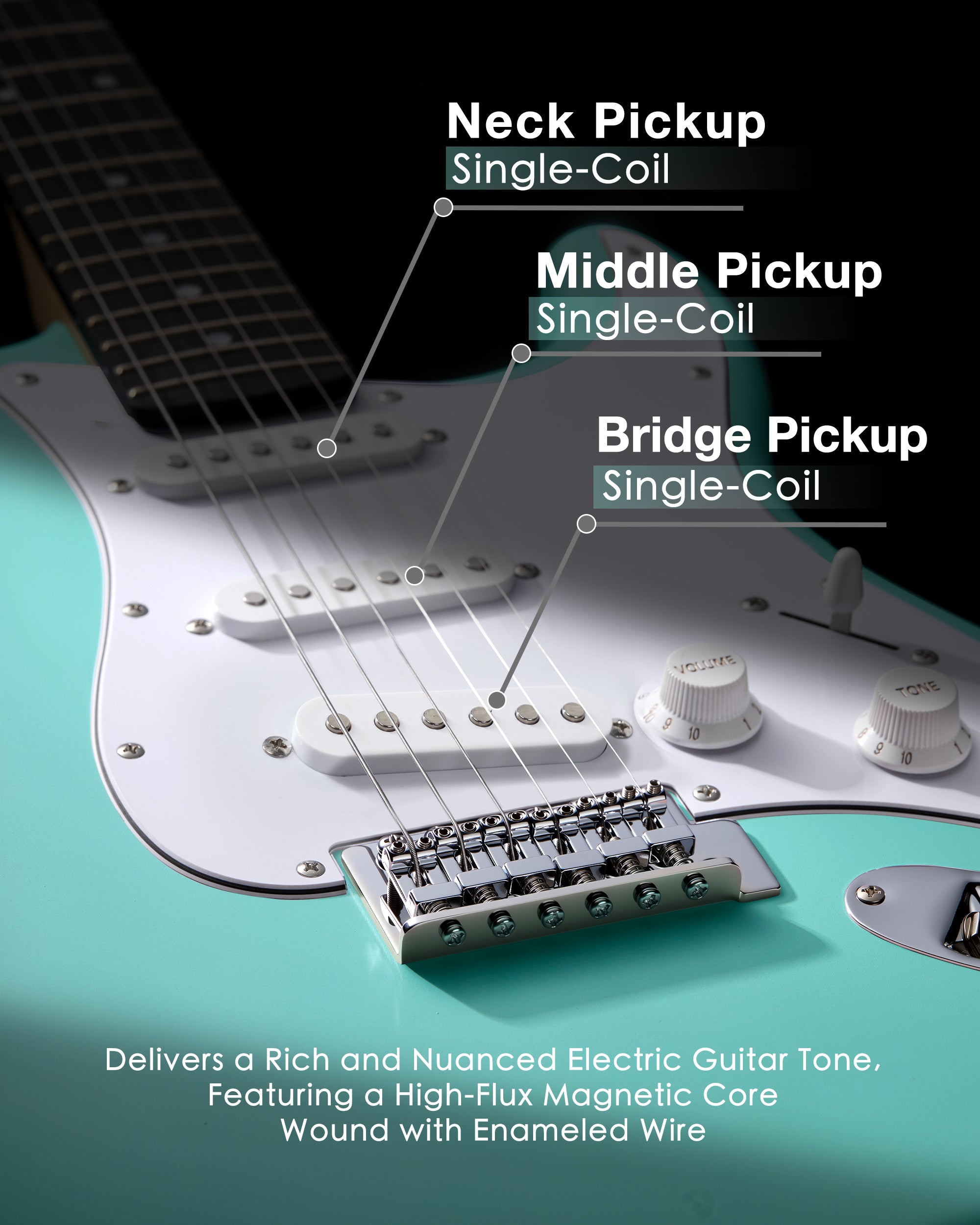 Tostar TST-110 ST Electric Guitar Set