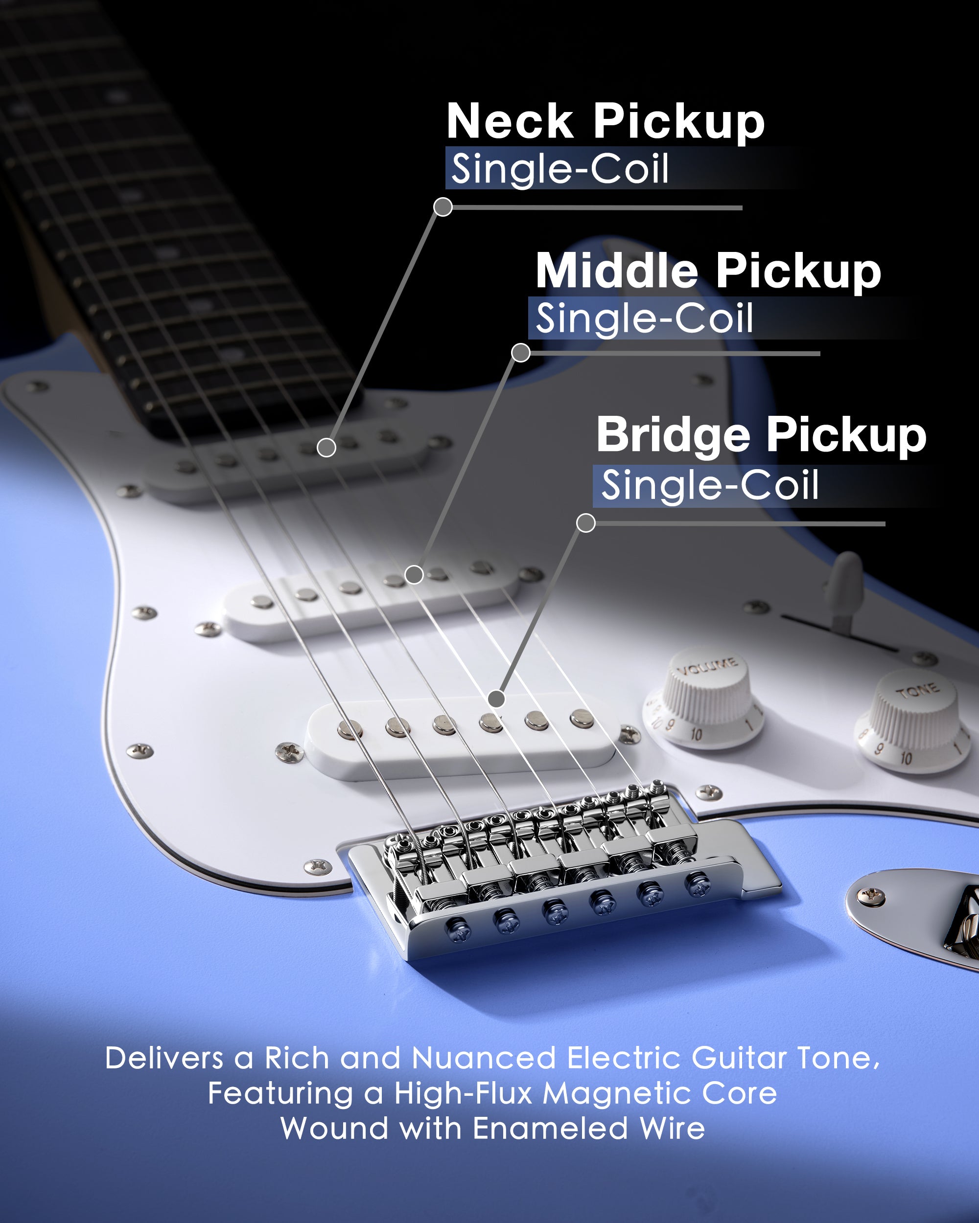 Tostar TST-110 ST Electric Guitar Set