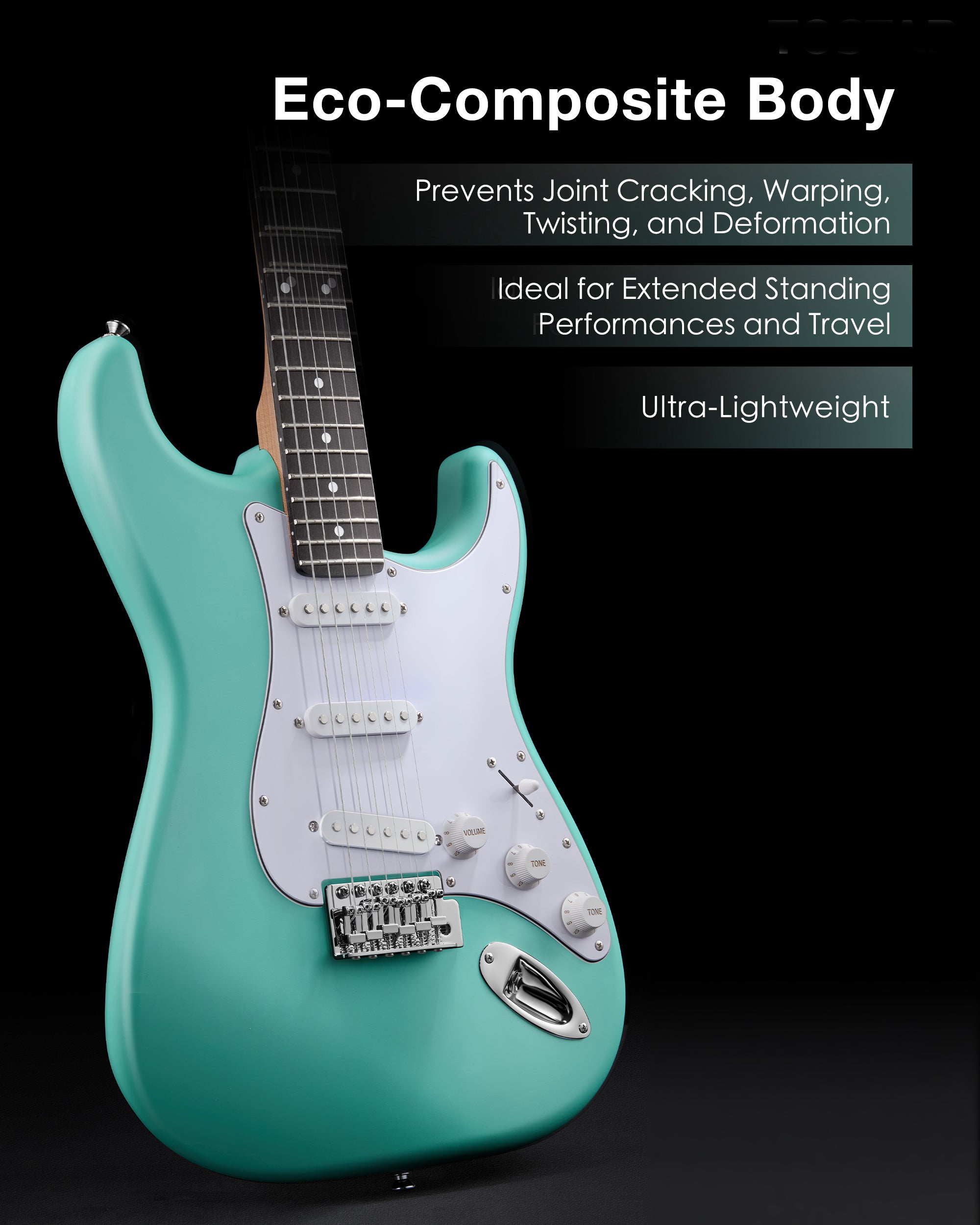 Tostar TST-110 ST Electric Guitar Set