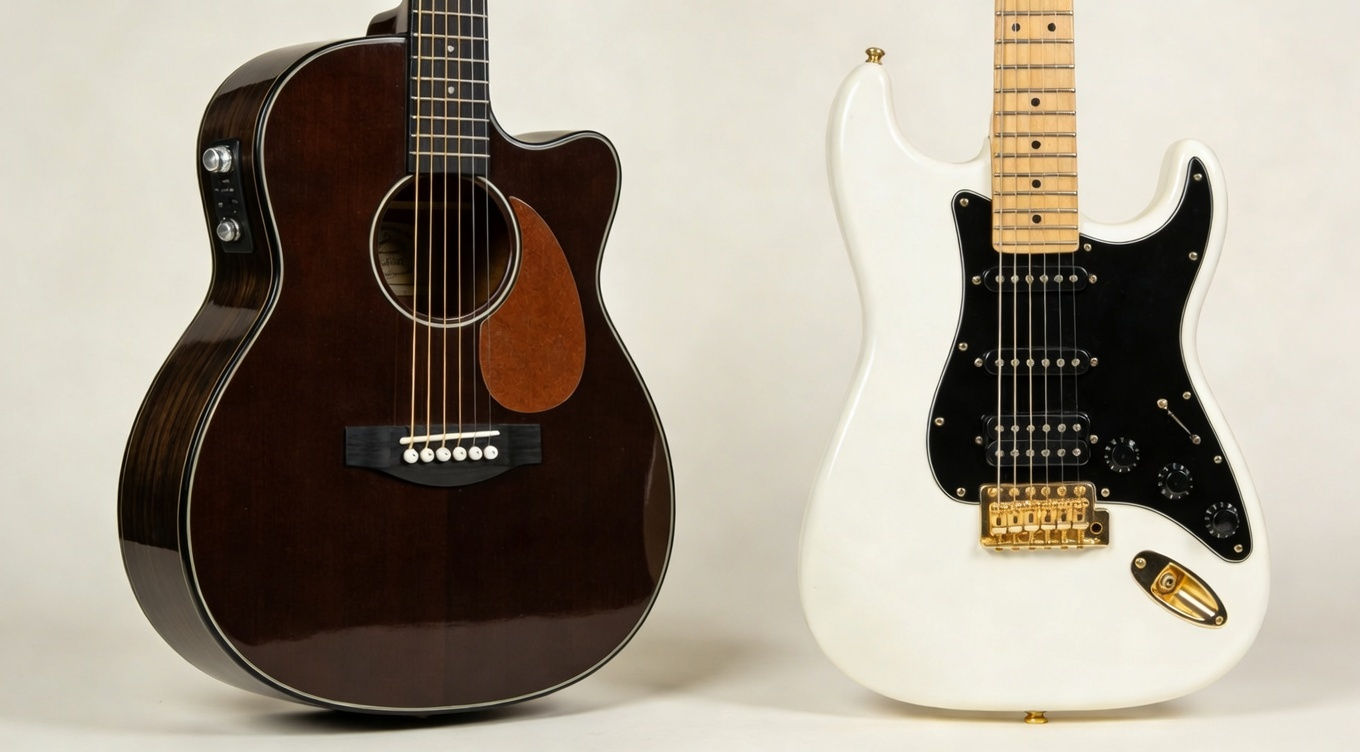 Acoustic vs Electric Guitars for Beginners: Which One Should You Start With?
