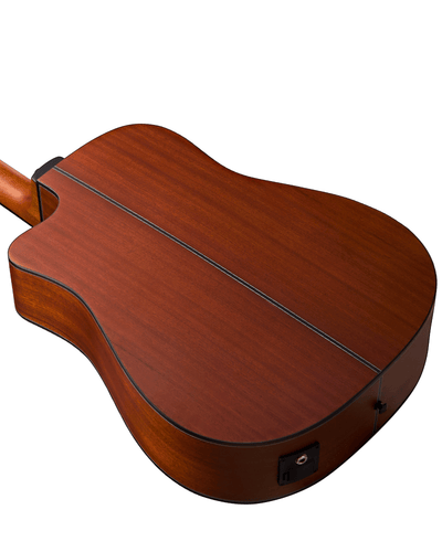 TOSTAR 42-Inch 12-String Acoustic-Electric Guitar Kit – Dreadnought Body, Spruce Top, Built-in 4-Band EQ