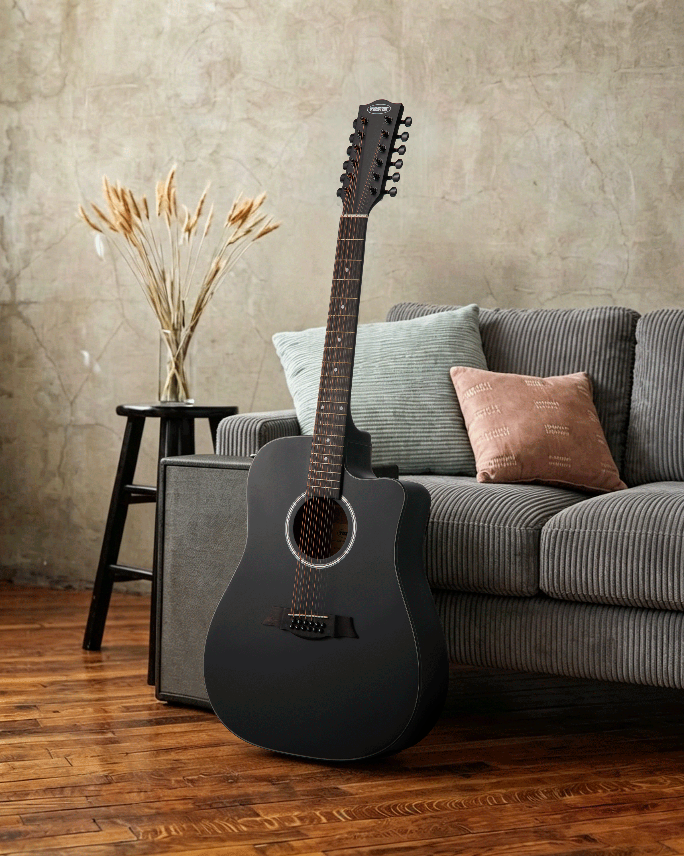 TOSTAR 42" 12-String Acoustic-Electric Guitar Kit