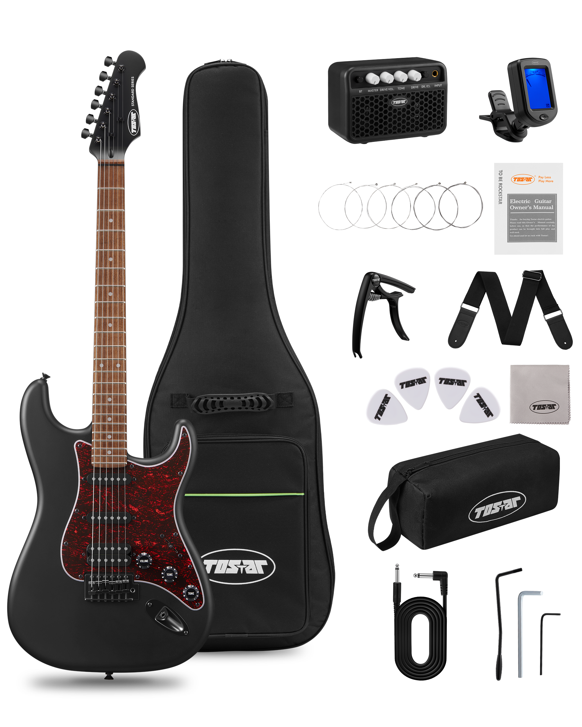 Tostar TST-130 ST Electric Guitar Set