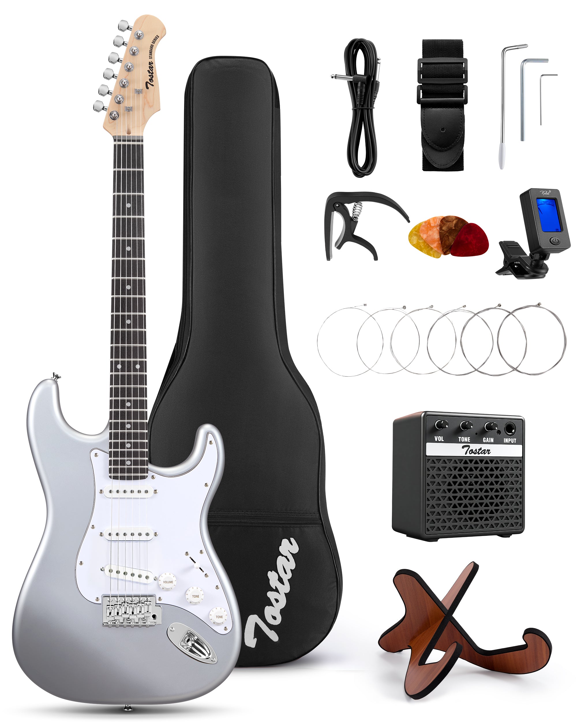 Tostar TST-110 ST Electric Guitar Set – Tostar Official