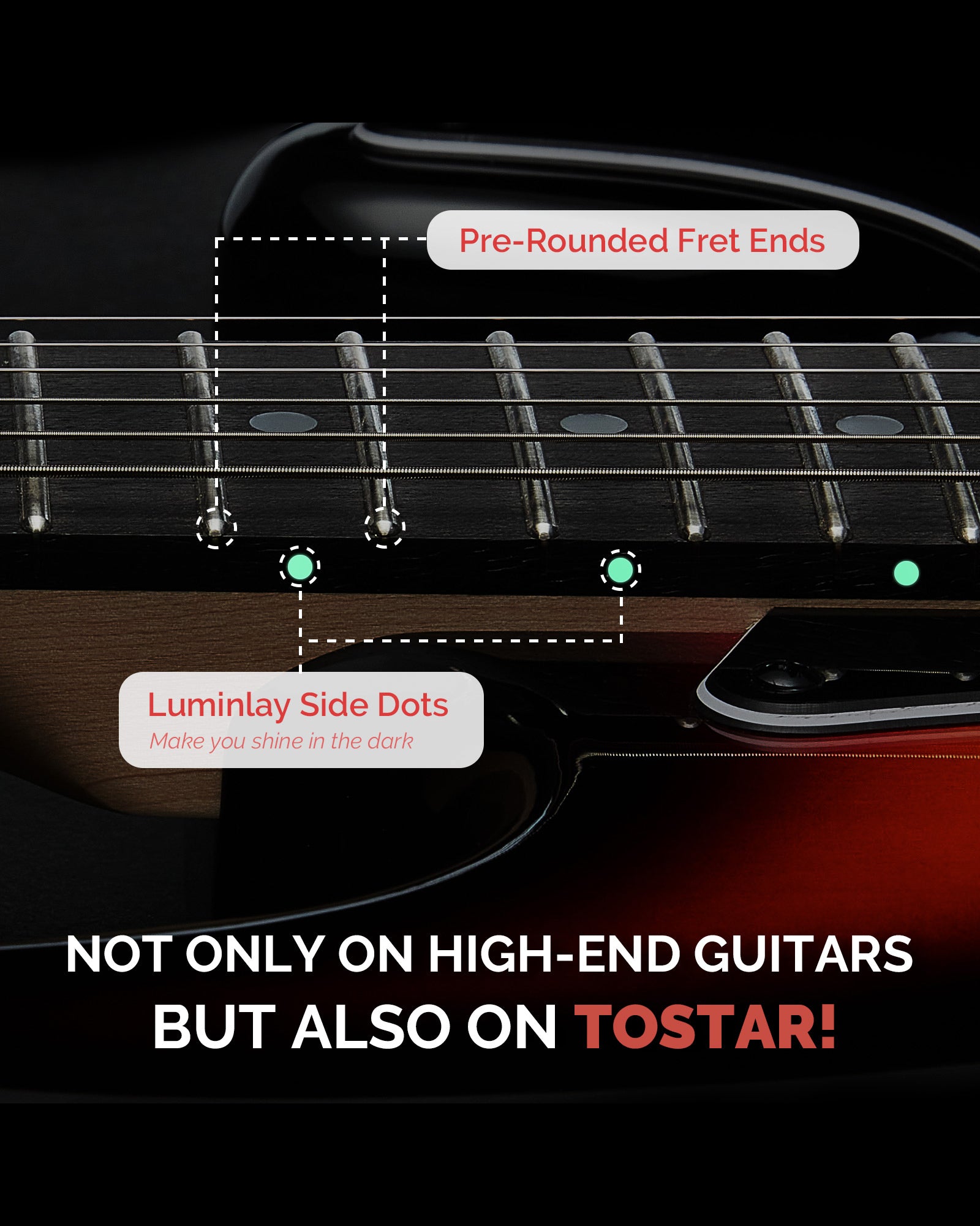 Tostar TST-140 ST Electric Guitar Set