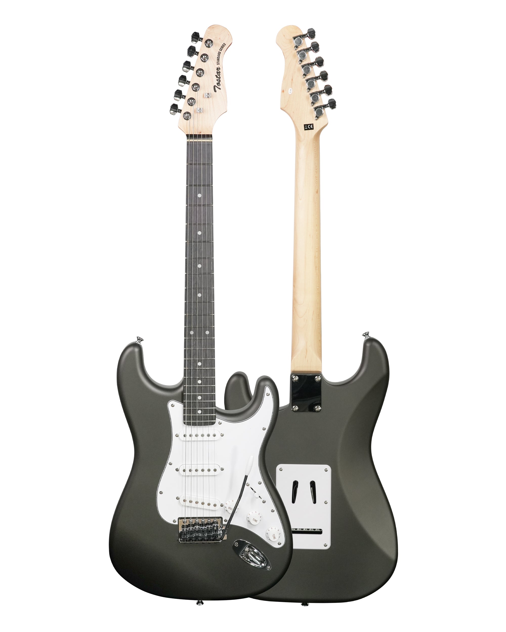 Tostar TST-110 39-inch Electric Guitar, S-S-S Pick Up