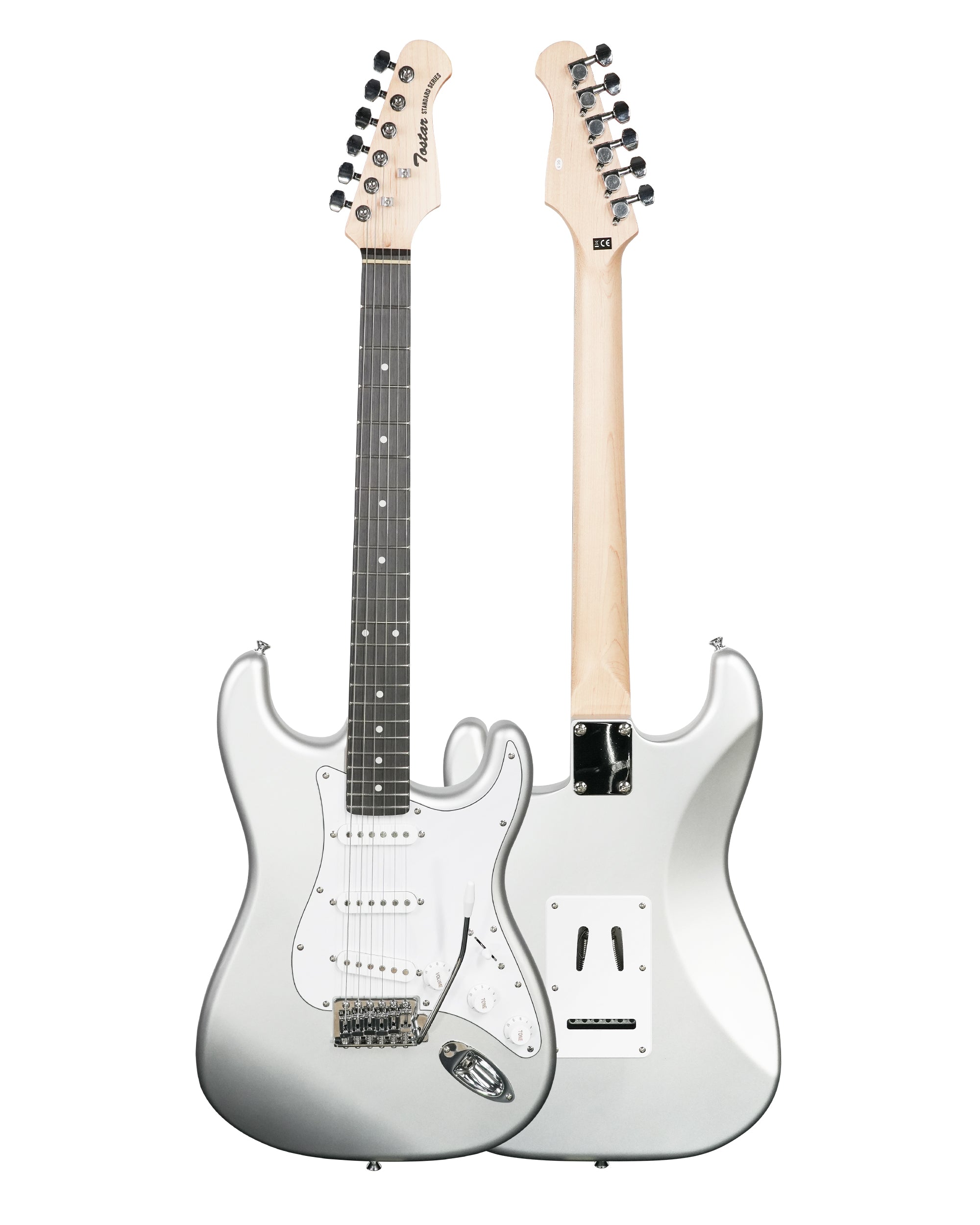 Tostar TST-110 39-inch Electric Guitar, S-S-S Pick Up