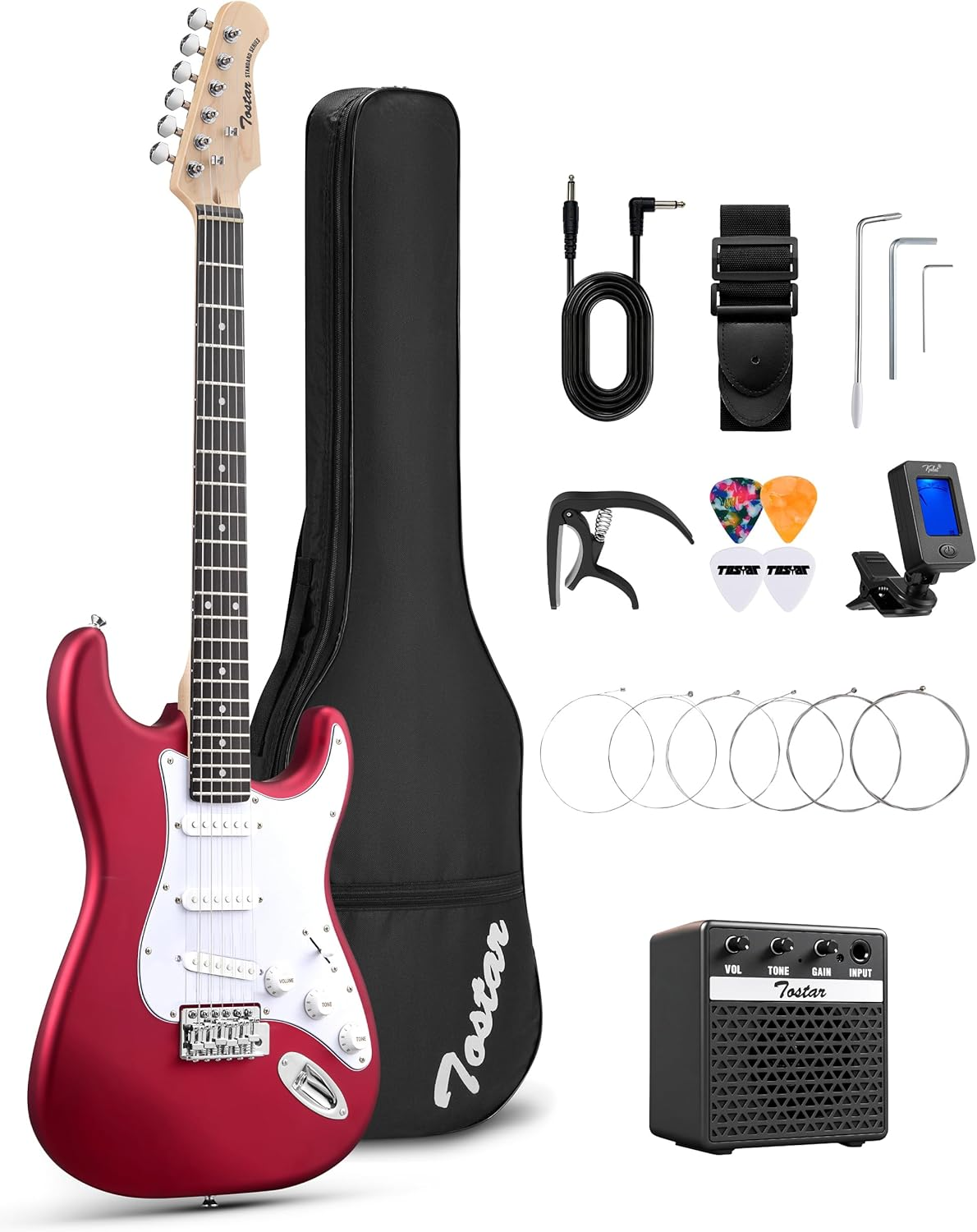 Tostar TST-110 ST Electric Guitar Set