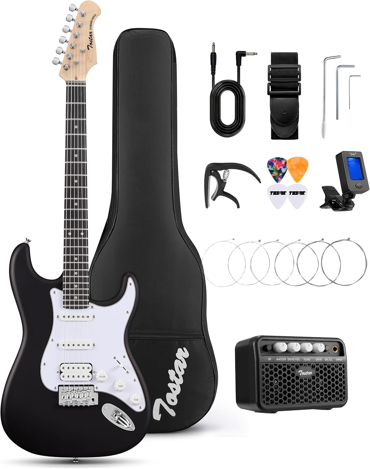 Tostar TST-112 ST Electric Guitar Set