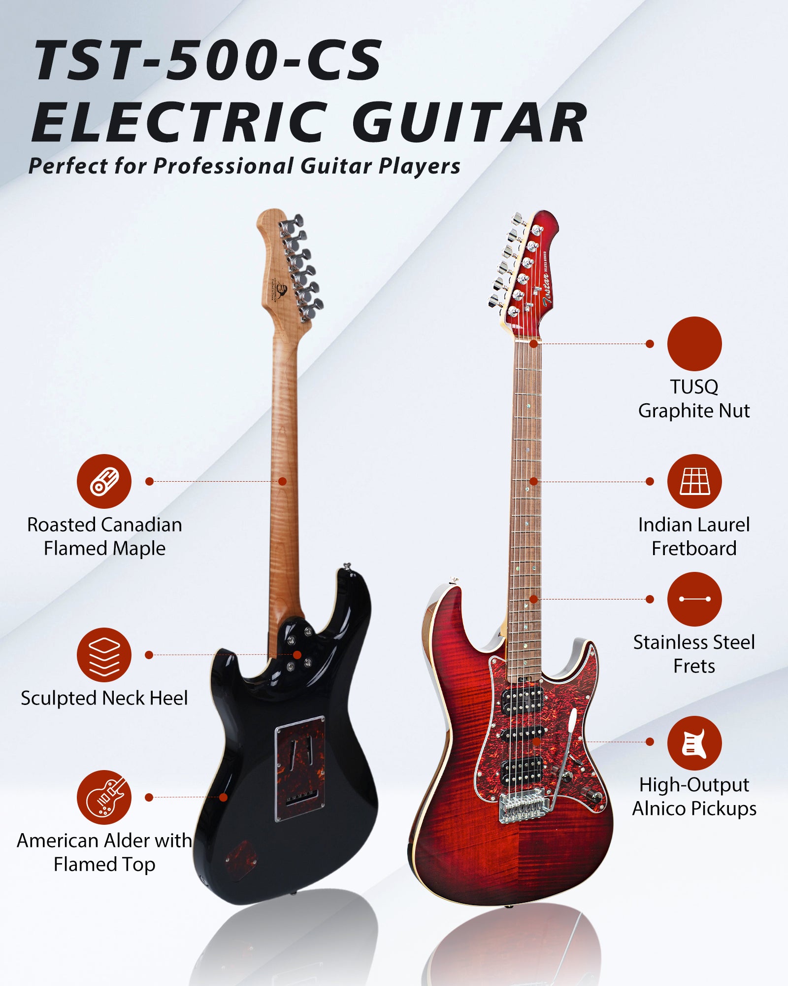 Tostar TST-500 ST Electric Guitar – Tostar Official