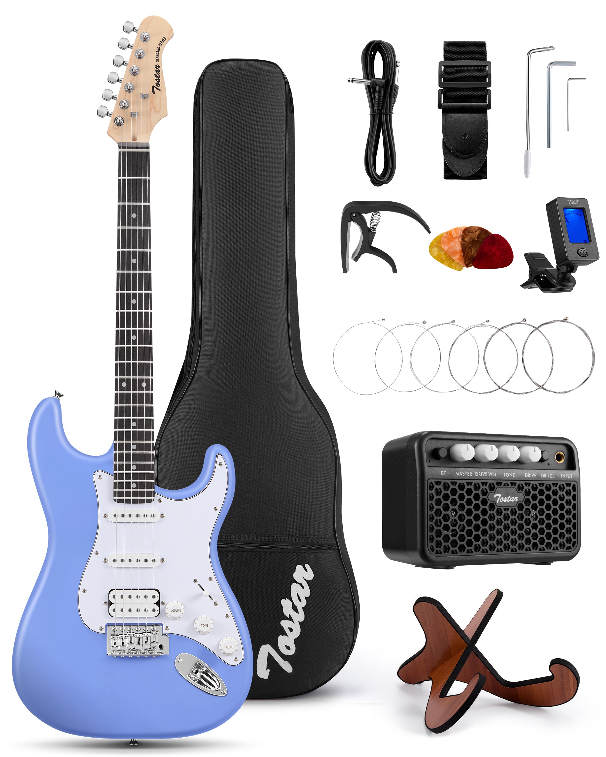 Tostar TST-112 ST Electric Guitar Set
