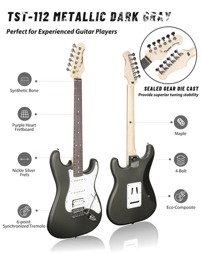 Tostar TST-112 Electric Guitar, H-S-S Pick Up