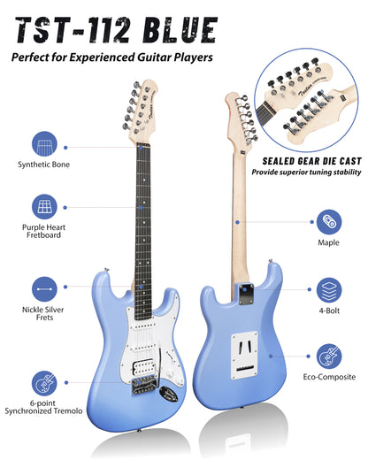 Tostar TST-112 Electric Guitar, H-S-S Pick Up