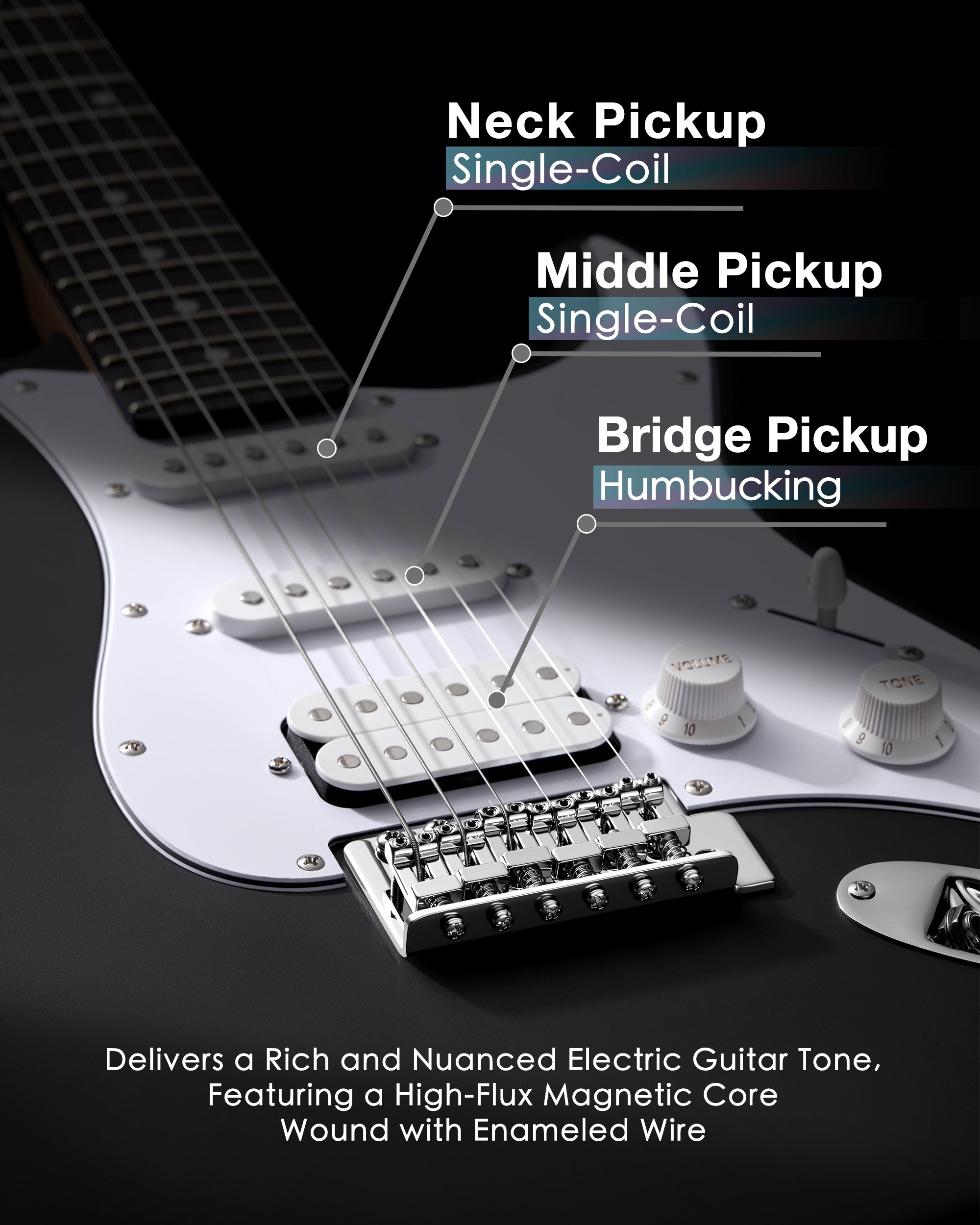 Tostar TST-112 ST Electric Guitar Set