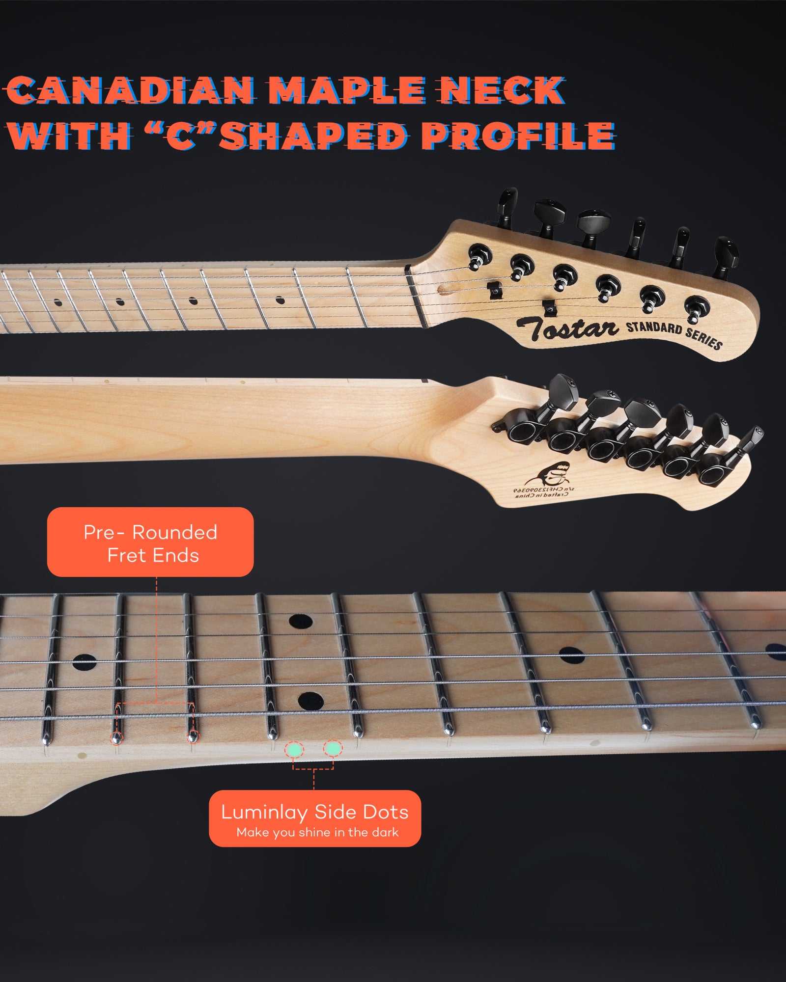 Tostar TST-320 ST Electric Guitar Set