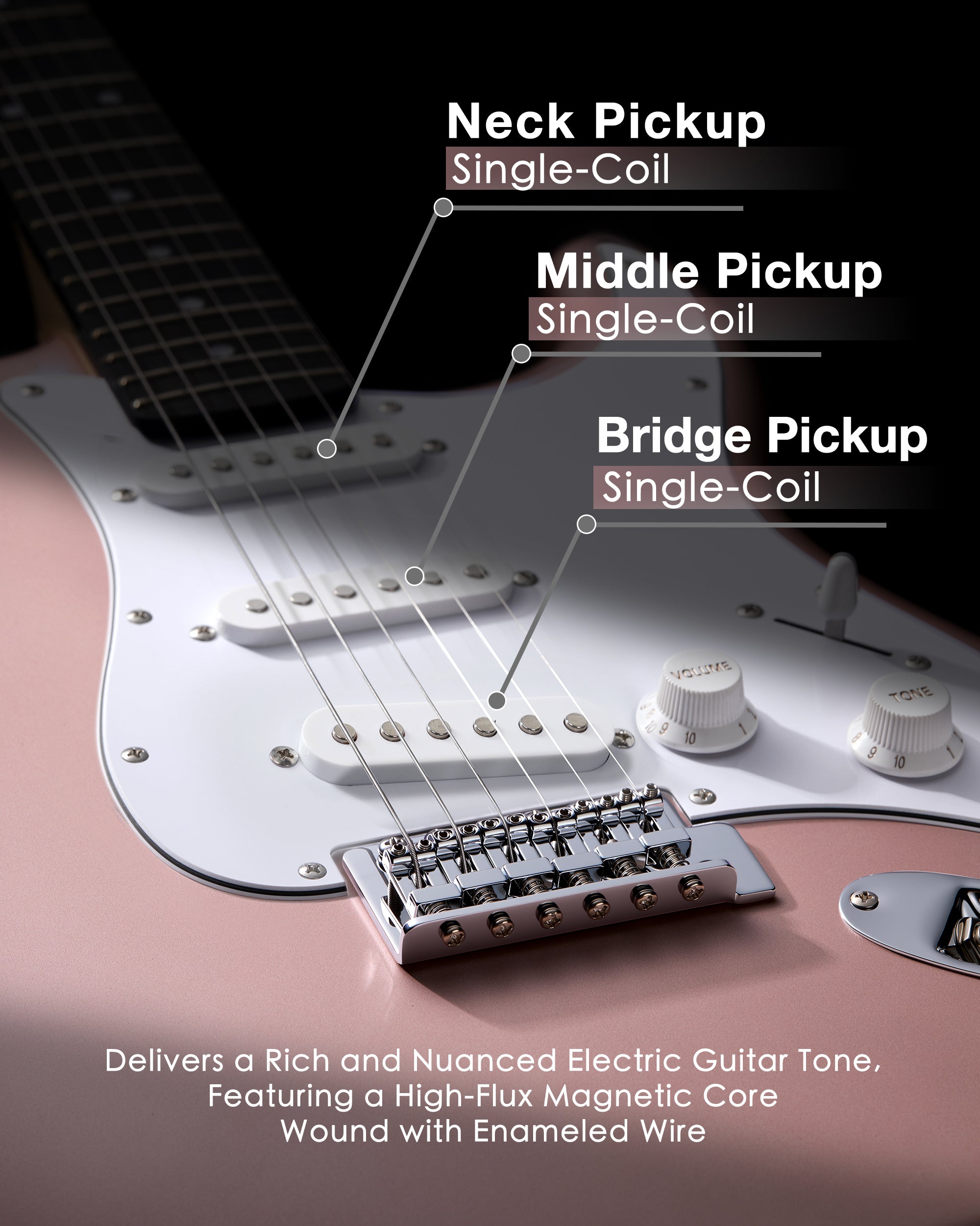 Tostar TST-110 ST Electric Guitar Set