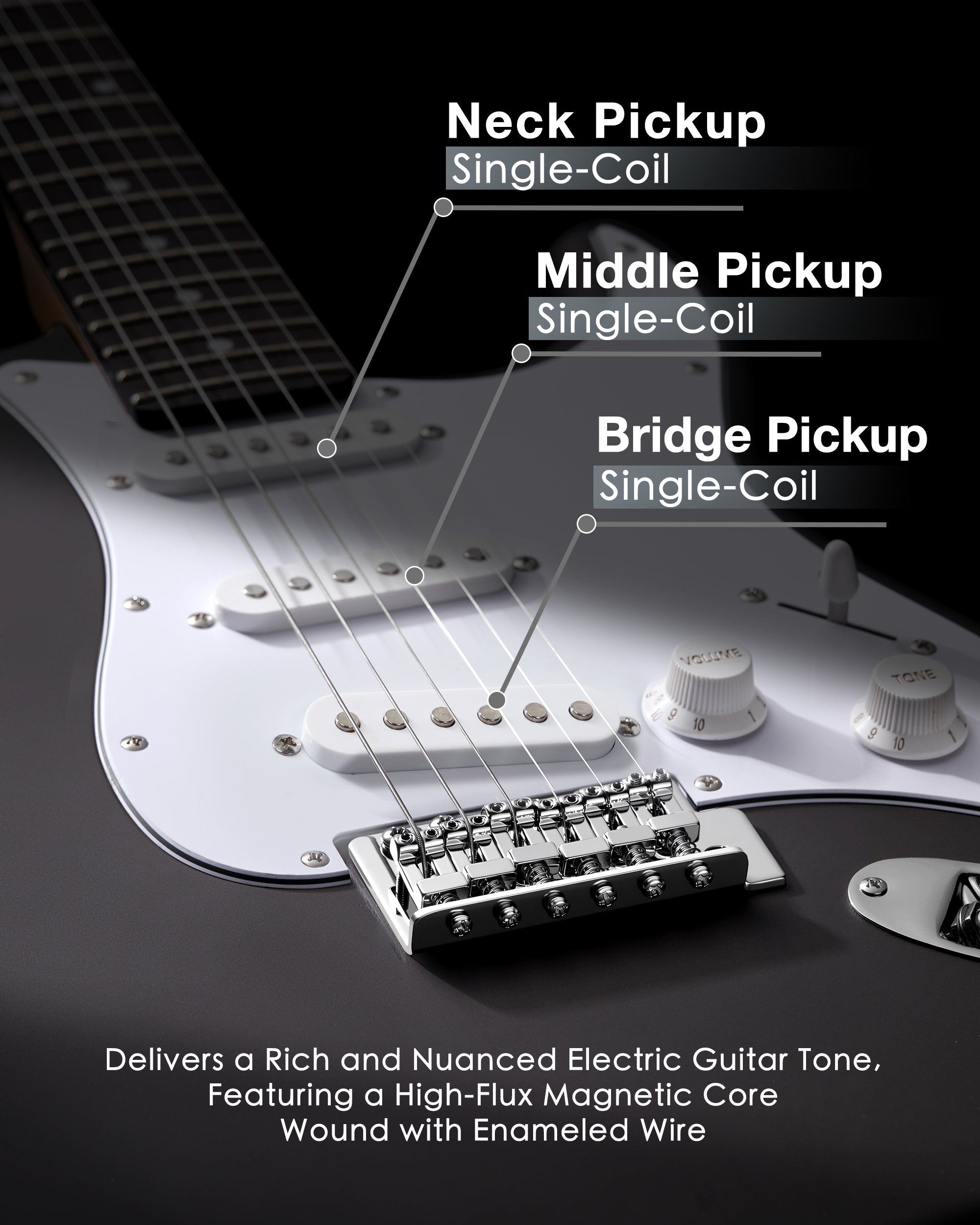 Tostar TST-110 ST Electric Guitar Set