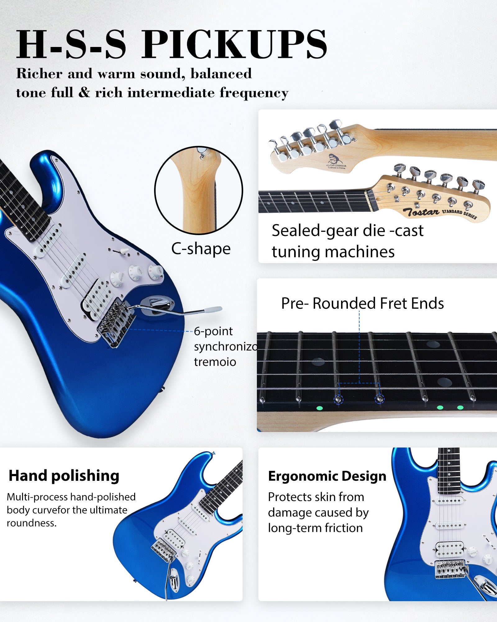 Tostar TST-220 ST Electric Guitar