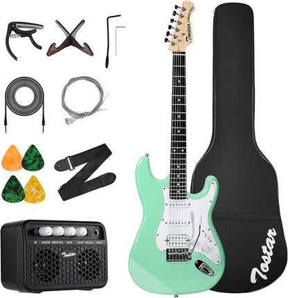 Tostar TST-220 39-inch Solid Right Hand Electric Guitar for Beginners