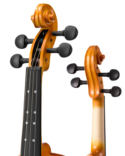 TOSTAR TVA-20 4/4 Full Size Violin for Beginners – Kit with Case, Bow & Gig Bag