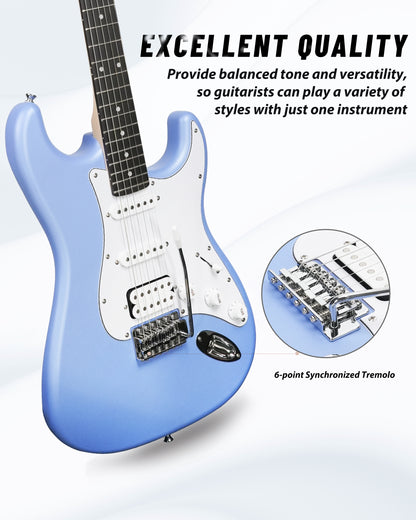 Tostar TST-112 Electric Guitar, H-S-S Pick Up