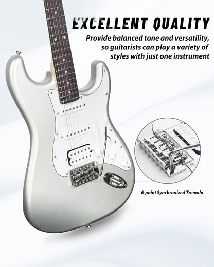 Tostar TST-112 Electric Guitar, H-S-S Pick Up