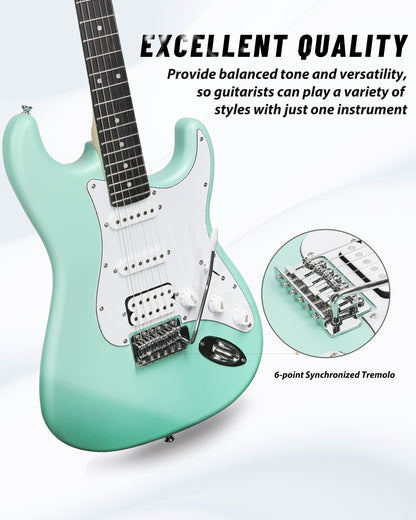Tostar TST-112 Electric Guitar, H-S-S Pick Up