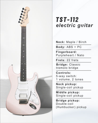 Tostar TST-112 Electric Guitar, H-S-S Pick Up