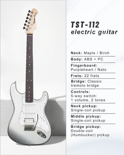 Tostar TST-112 Electric Guitar, H-S-S Pick Up