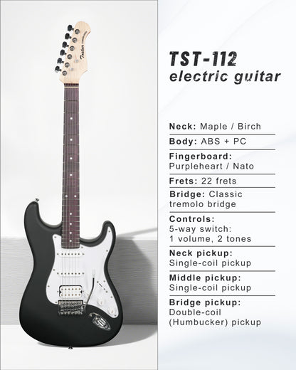 Tostar TST-112 Electric Guitar, H-S-S Pick Up
